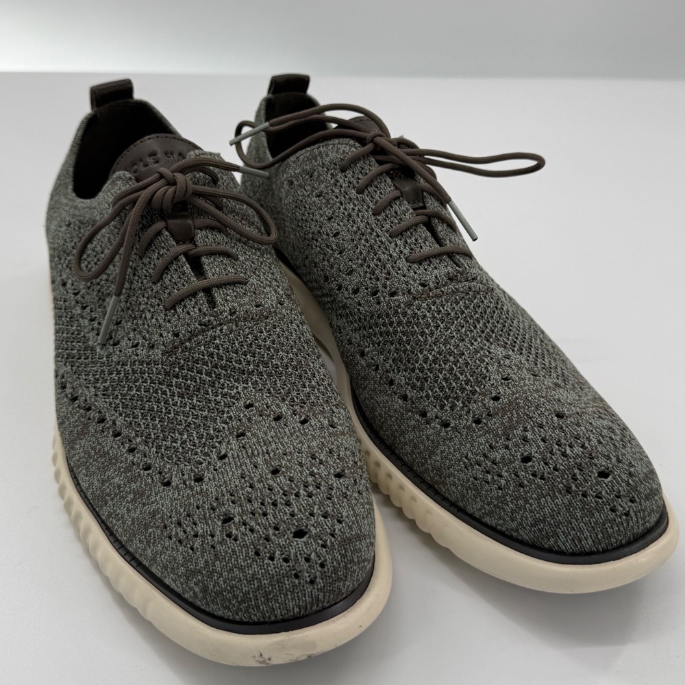 Cole Haan Zerogrand Stitchlite Oxford 11.5 Knit Wingtip Casual Modern Sneaker